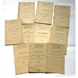 Second World War: War Office Military Training Pamphlets.  Camouflage, Military Training.  Copies of