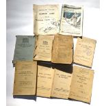 World War II. UK War Office Restricted Publications : Notes on the German Army - War, 1940; Pocket