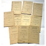 Second World War: War Office Military Training Pamphlets.  Camouflage, Military Training.  Copies of
