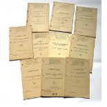 Second World War: War Office Military Training Pamphlets.  Camouflage, Military Training.  Copies of