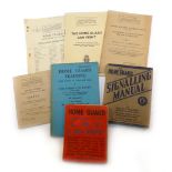 Second World War Home Guard.  Official Government Handbooks, various formats CONDITION REPORT: