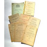 World War II. UK War Office Restricted Publications : Chemical Warfare Pamphlets:  Gas Training