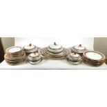 A Royal Doulton 'Cellini' pattern part dinner service CONDITION REPORT: consisting: 3 large tureens,