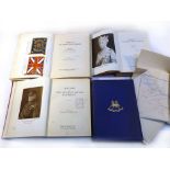 History of the Queen's Royal Regiment.  Vols. 7, 8 & 9 together with maps slip case for Vol. 7.