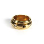 An 18ct yellow gold ring by Piaget, the