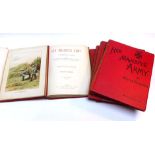 Richards. W: Her Majesty's Army, 1890. Qto. Hb. Red cloth.6 Vol set, tissue guarded
