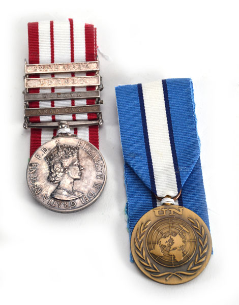 An Elizabeth II General Service Medal awarded to P/J. 938262 C. Tripp. ORD. R.N. (Ordinary Seaman, - Image 2 of 2