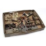 A small group of Italeri and other kit built World War II vehicles and scenes