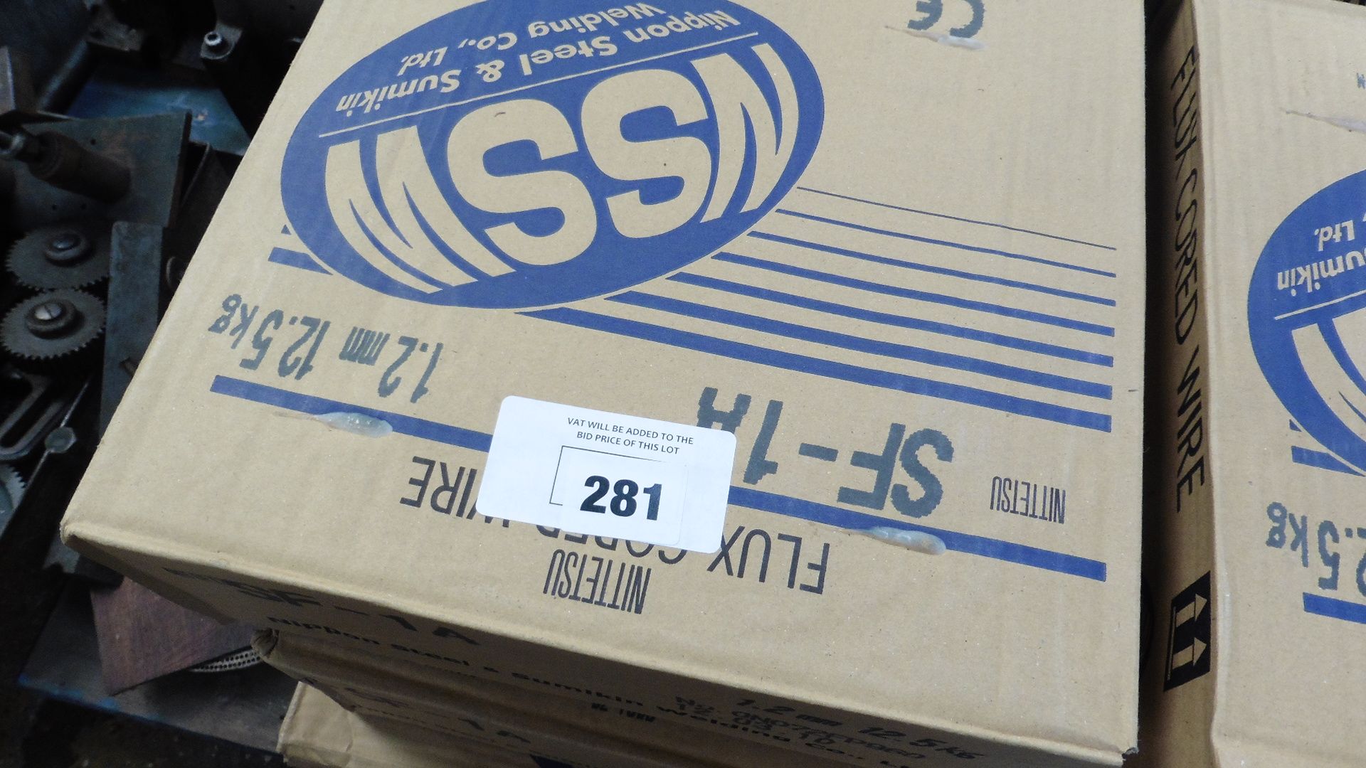 10 boxes of NSSW Nippon steel and Sumikin Welding Co. welding flux cord wire - Image 2 of 2