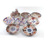 A small group of Imari pattern tablewares CONDITION REPORT: Poor