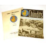 The Chindits ( Magazine/Journal format, illustrated, printed in Calcutta ) Nd. 1945?  The Chindits