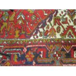 An Indian woollen carpet,