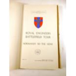 Royal Engineers Battlefield Tour - Normandy to the Seine, August 1946. 'Restricted' publication