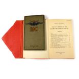 Pilot's Handbook, Royal Air Force, Cairo-Baghdad Route, 1923. 8vo. Wallert-type format with text and