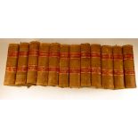 Monthly Army Lists for the Year 1910.  12 volumes in a common binding. H.M.S.O. CONDITION REPORT: