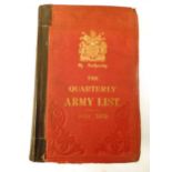 1915, Army Lists published by the HMSO,  22 Quarterly & Monthly Volumes.
 CONDITION REPORT: This Lot