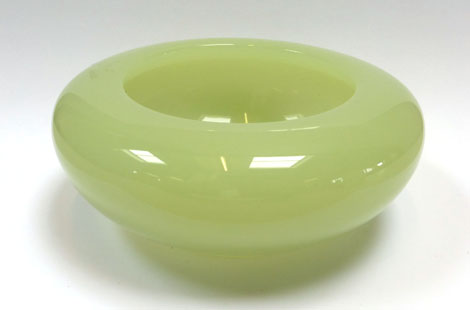 A modern celadon coloured jade dish, d. - Image 2 of 3