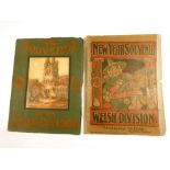 New  Year Souvenir of the Welsh Division, Jan. 1917; 1918 Souvenir of the Welsh Division. Original