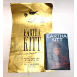 Eartha Kitt : Autographed Theatre Programme ' Eartha Kitt in Concert' together with a copy of her