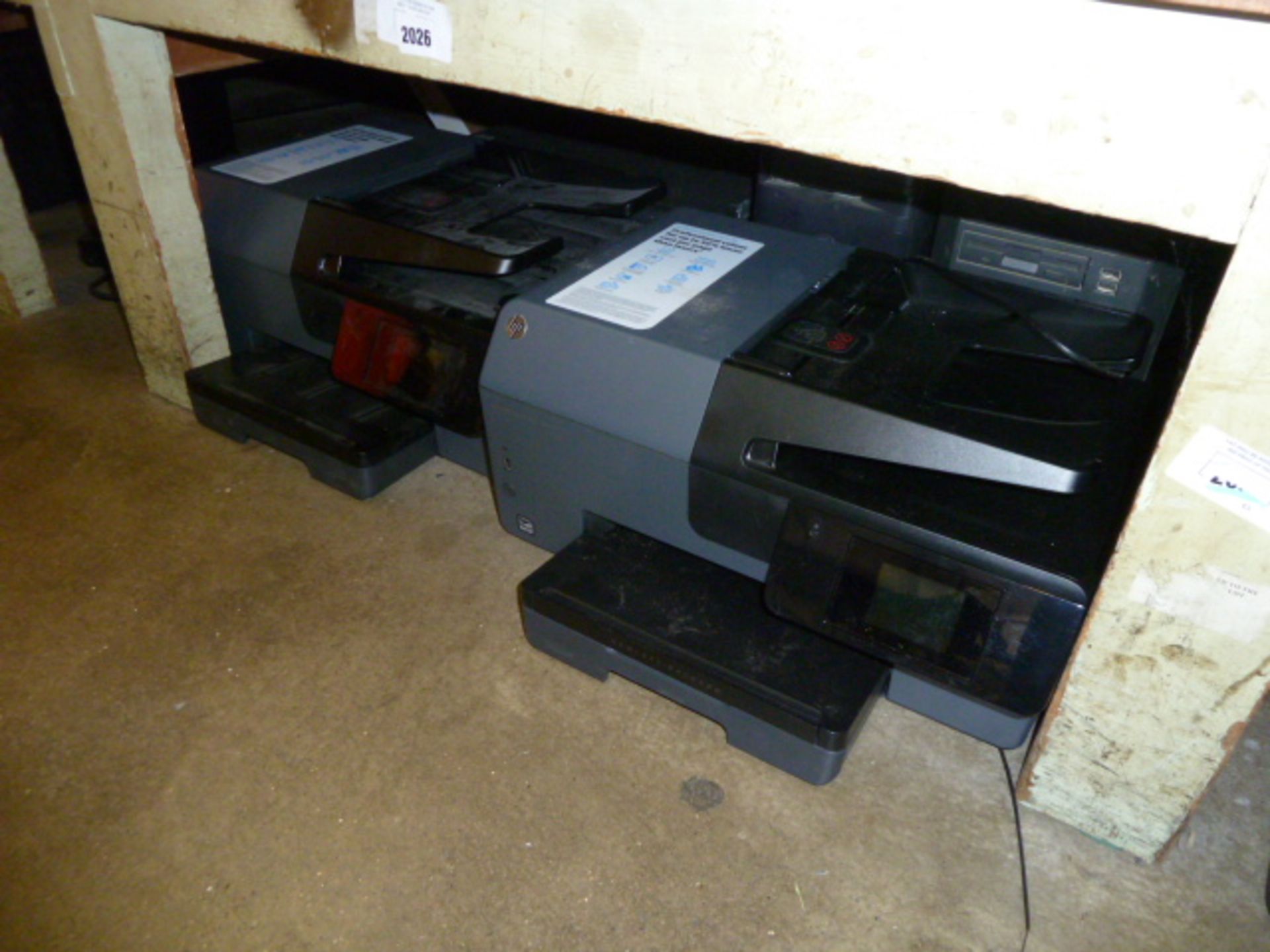 2 HP Office Jet Pro 65830 all in one printers