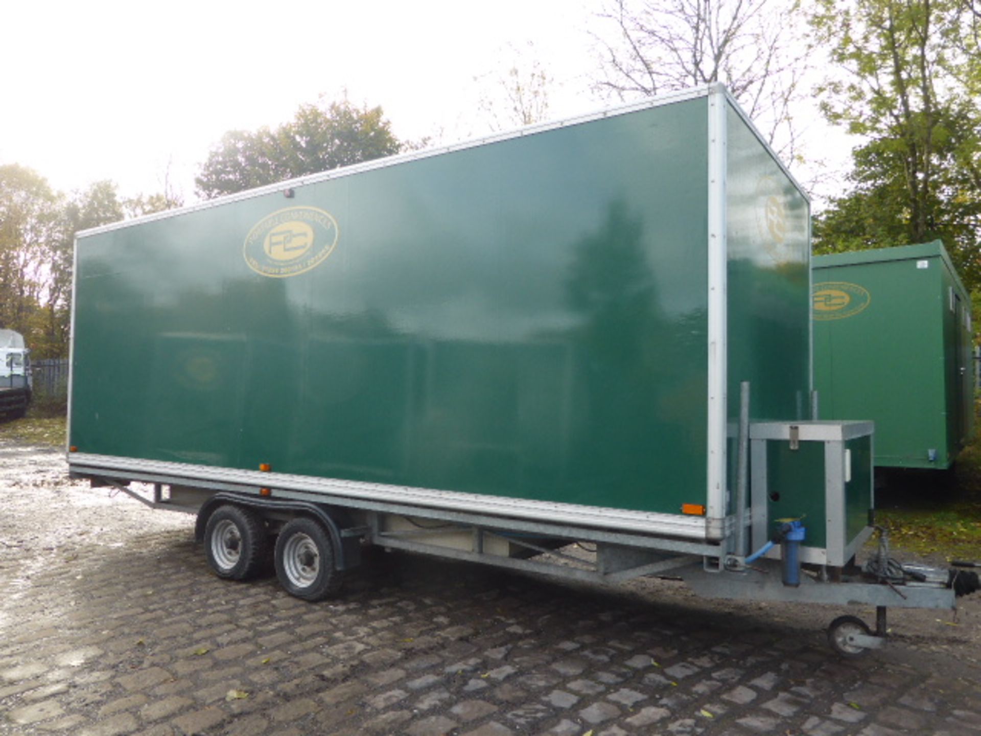 Rivington 4 +2 + urinal luxury toilet trailer with recirculation by Premier Mobile (code RV3) With - Image 3 of 23