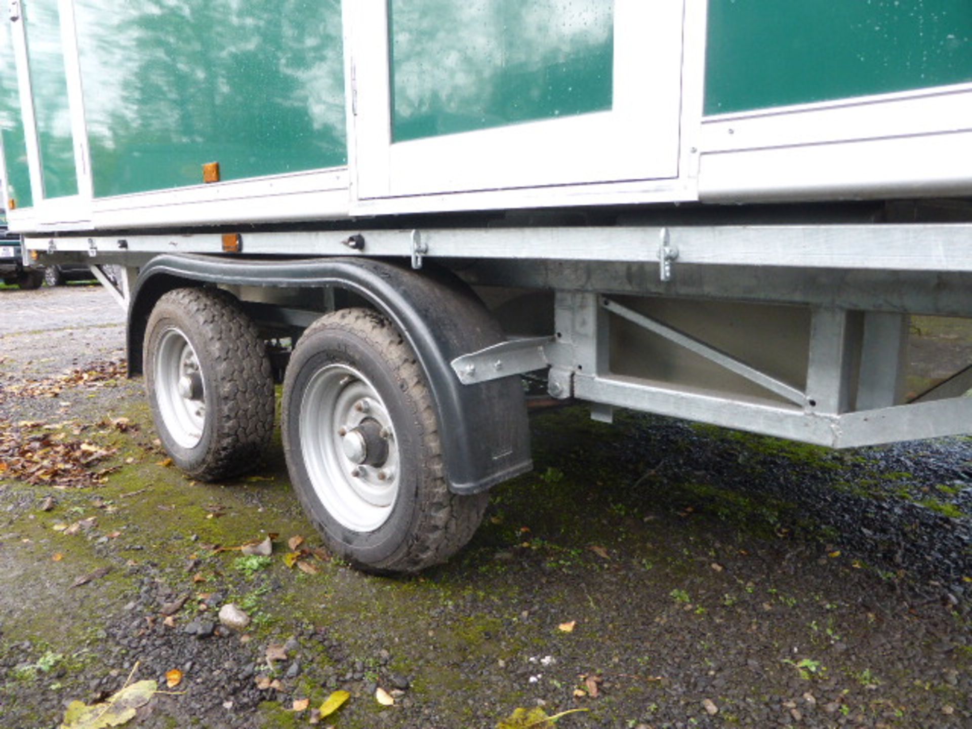 Wiltshire  luxury 2 +1 toilet trailer by Premier Mobile twin axle with recirculation unit -Year - Image 5 of 26