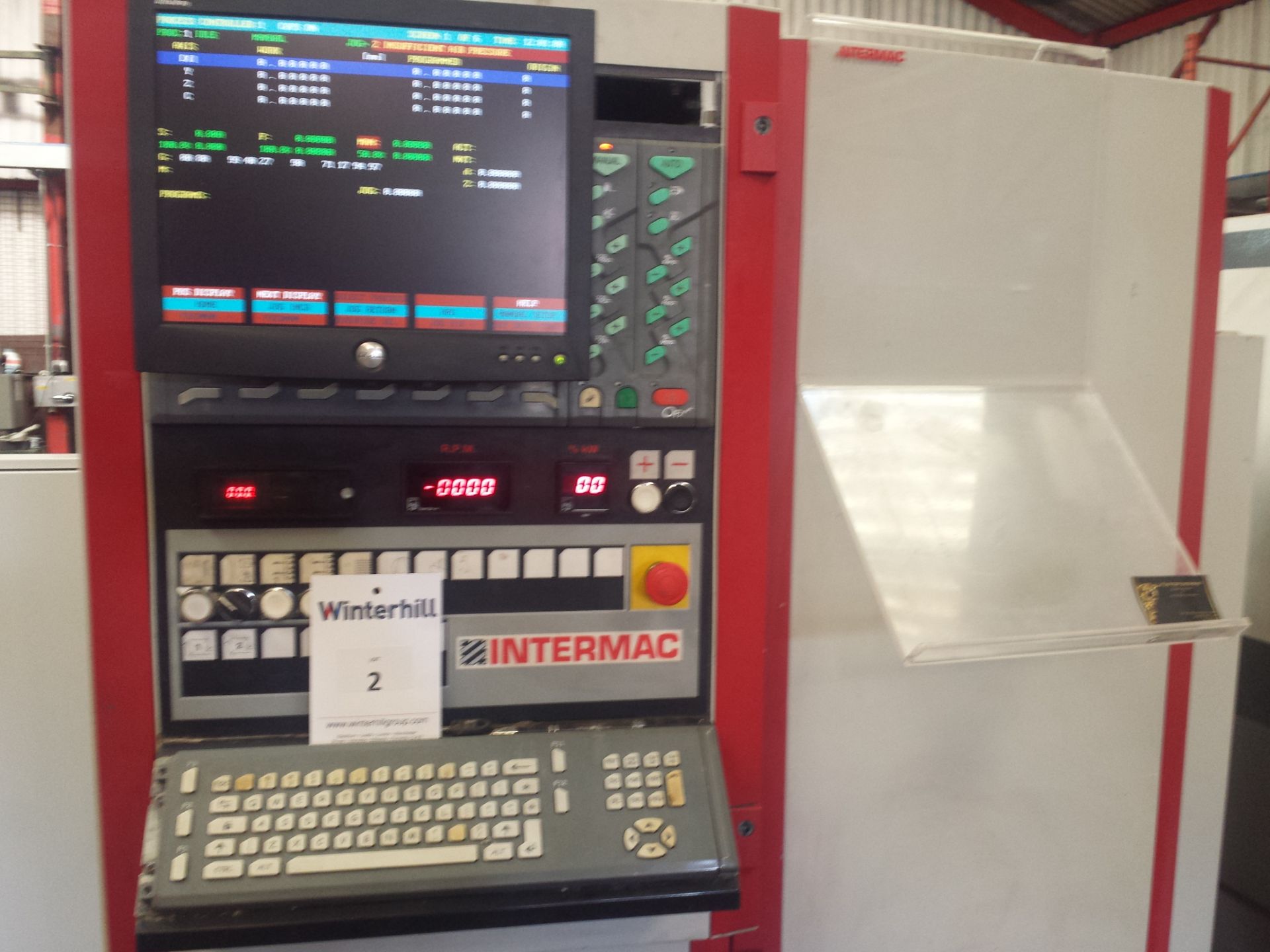 Intermac Pro C, CNC Machining Centre 4000×2000 Bed Size with S10 Numerical Control Unit, Serial - Image 2 of 5