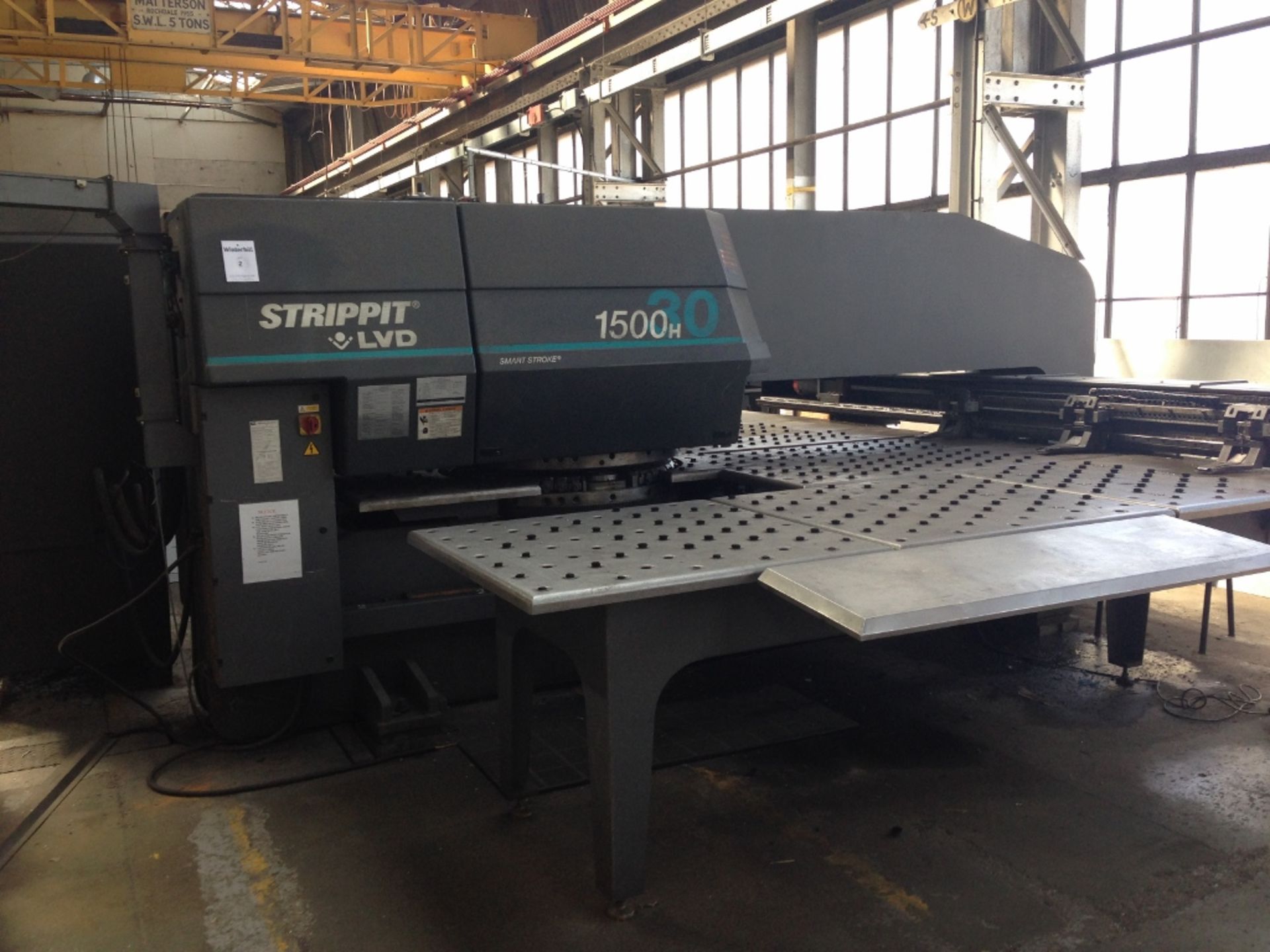 LVD 1500 N/30 2.5m Strippit 30 1500H Smart stroke. Catalog No. 0124092-003 A, LA, LA, LB. 30.0 Ton