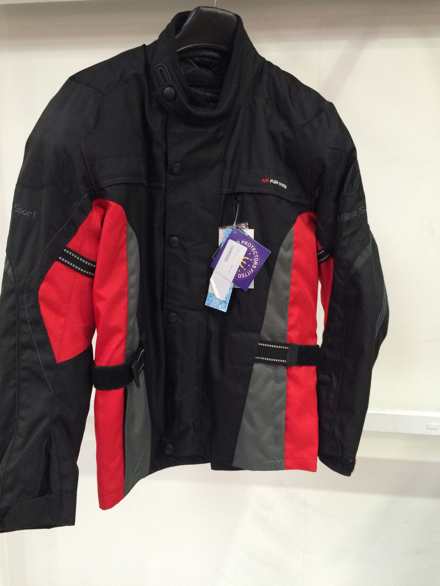 Milano Sport Sabre Jacket Red Size M