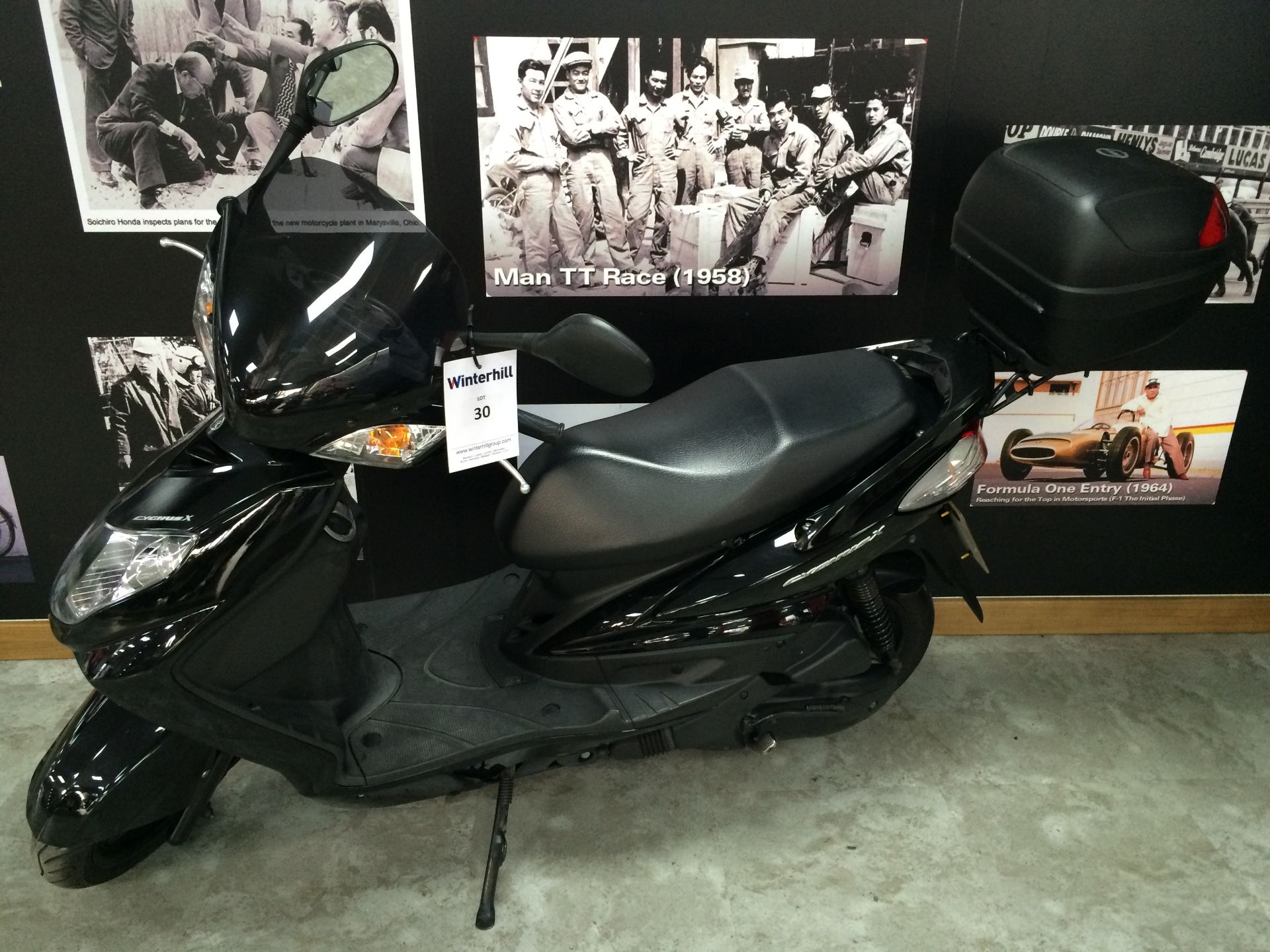 Yamaha Cygnus X 125. Year of Manufacture 2012. Vehicle Registration LL62 RKA. Mileage 6,944. Comes