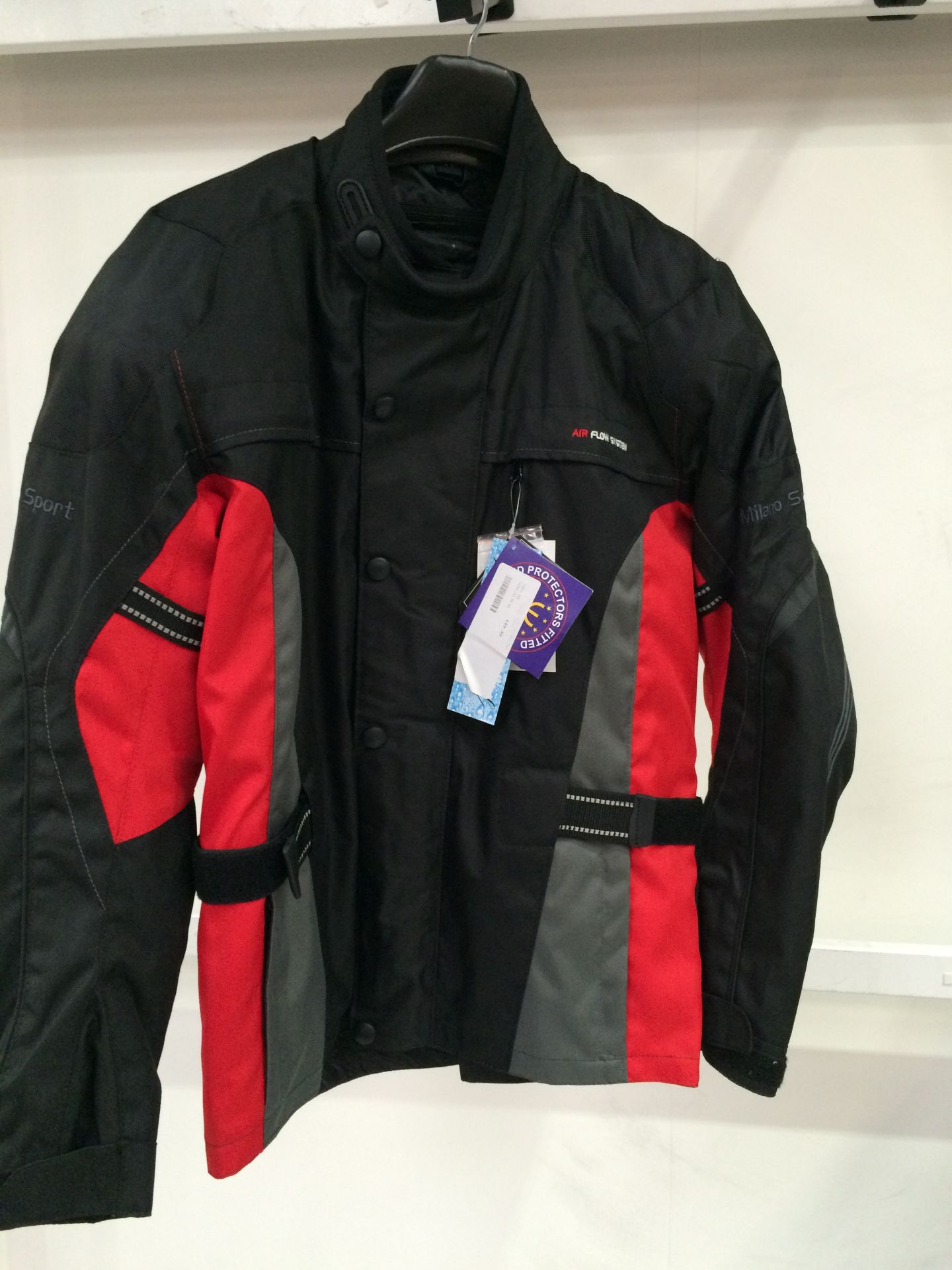 Milano Sport Sabre Jacket Red Size M