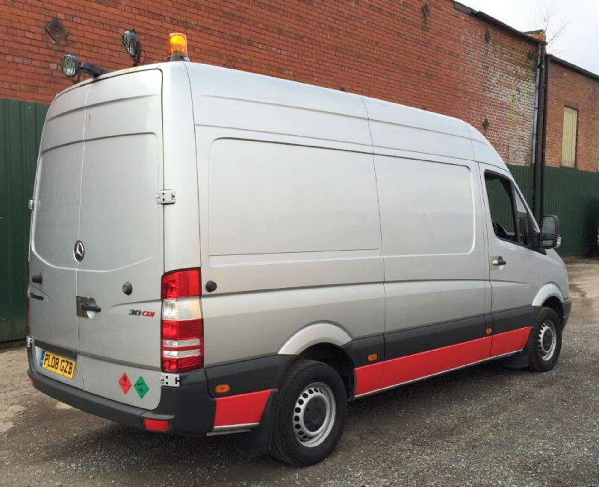 A Mercedes Sprinter 313 CDI MWB Panel Van Reg. No.PL08GZB, first registered 1/08/2008, indicated - Image 4 of 7