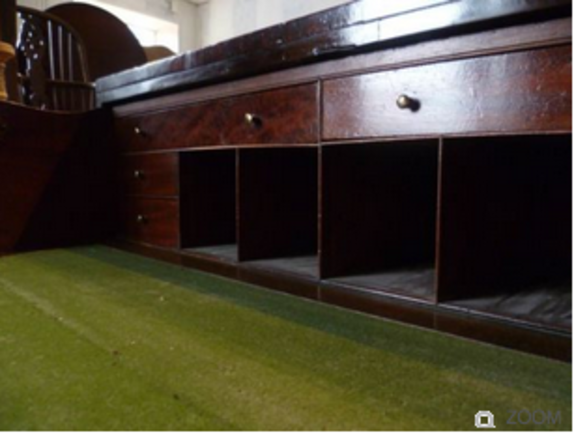 Georgian Mahogany Military Campaign Chest c. 1770. - Image 7 of 12