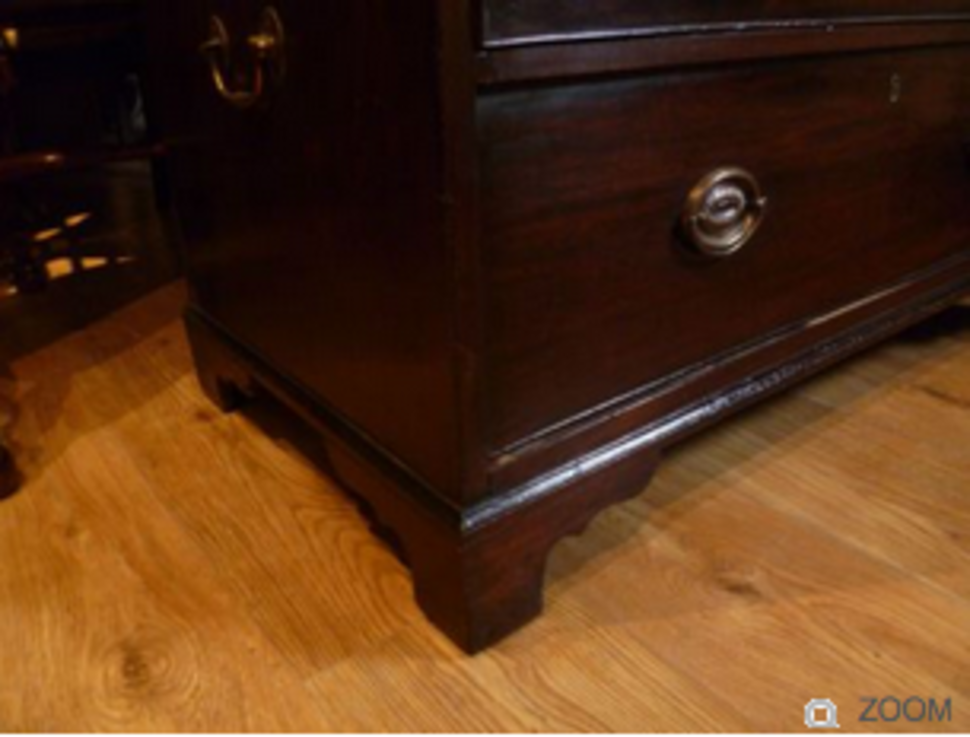 Georgian Mahogany Military Campaign Chest c. 1770. - Image 3 of 12