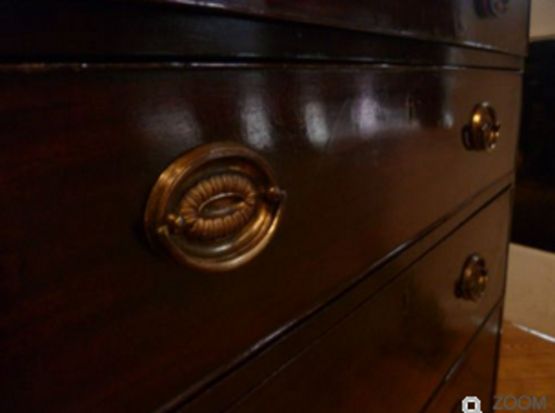 Georgian Mahogany Military Campaign Chest c. 1770. - Image 4 of 12