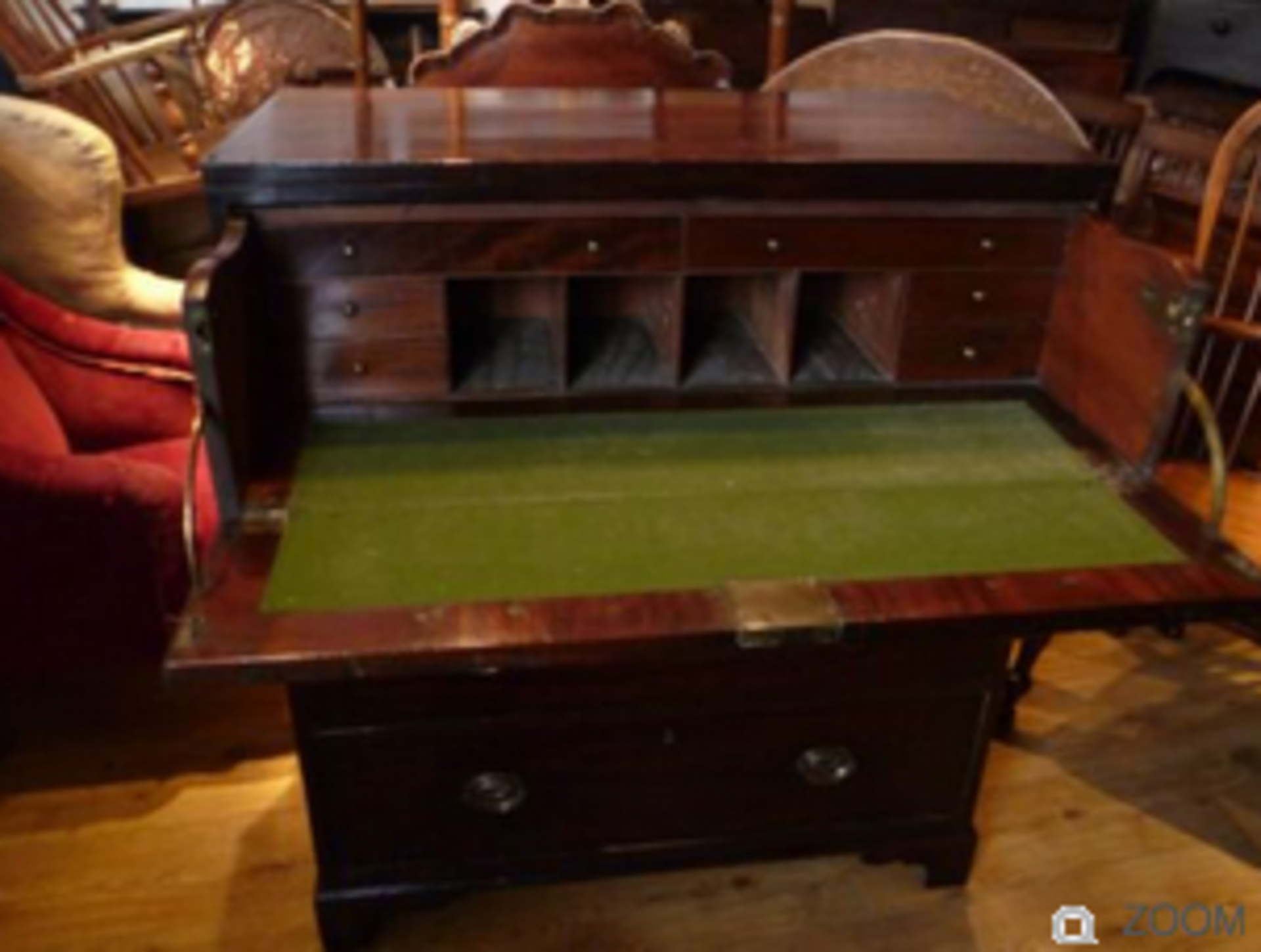 Georgian Mahogany Military Campaign Chest c. 1770. - Image 10 of 12