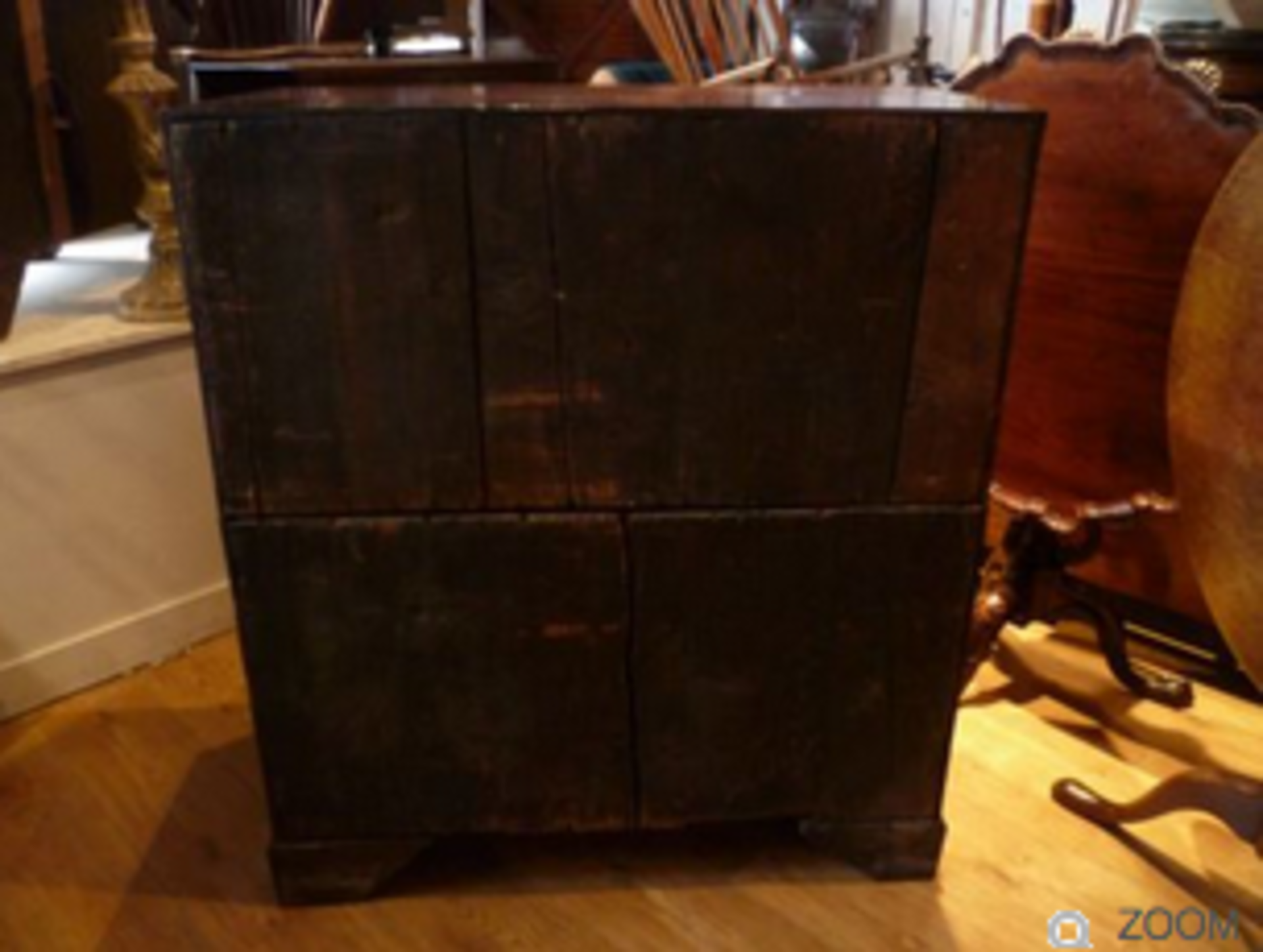 Georgian Mahogany Military Campaign Chest c. 1770. - Image 5 of 12