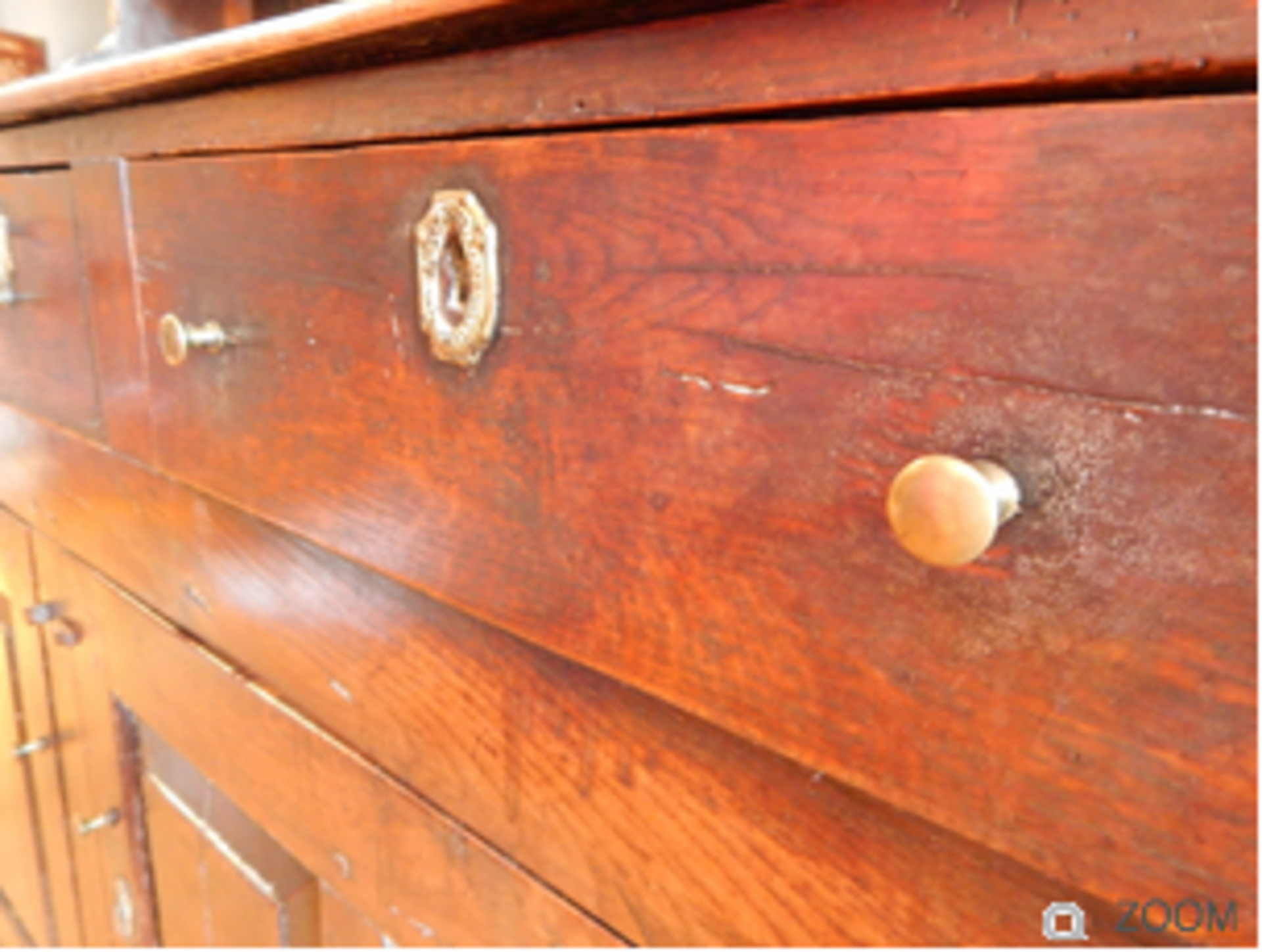 Welsh Oak Canopy Dresser, attributable to the denbighshire region. - Image 9 of 12