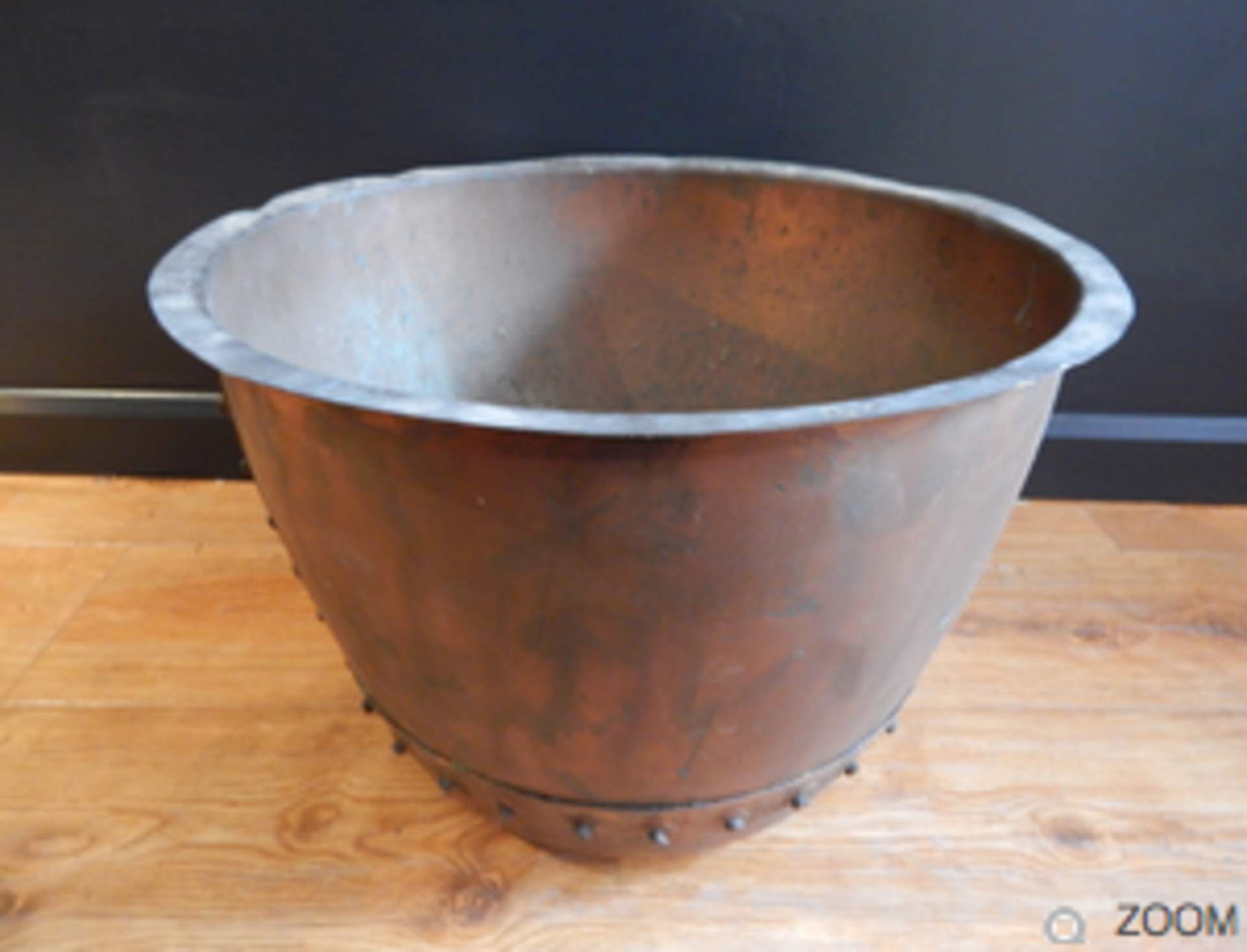 19th Century Copper Planter – “Copper” - Image 3 of 7