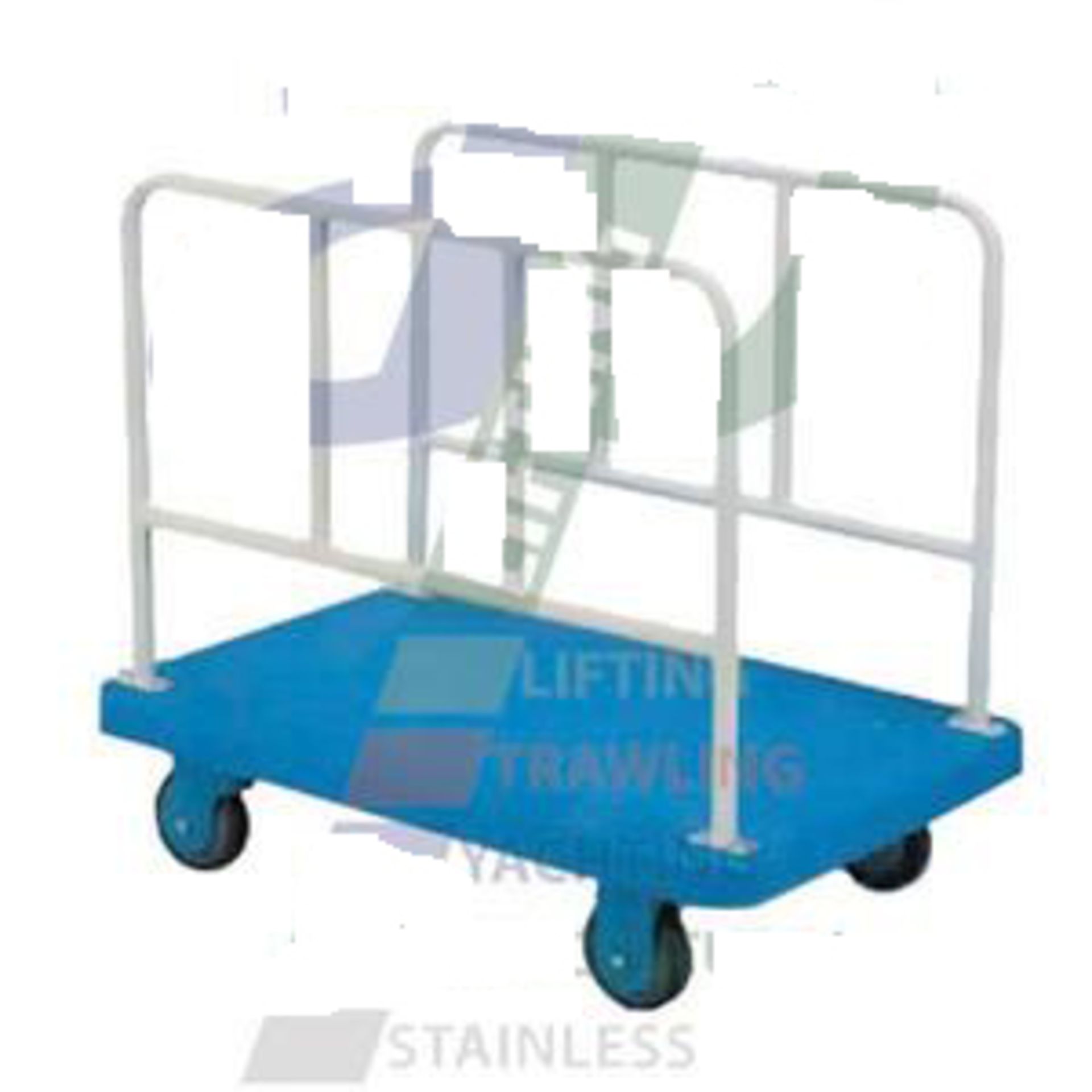 1 X 300KG PLATFORM TROLLEY (PZS250) - BRAND NEW
Built for long service.
 Ideal for office, school,