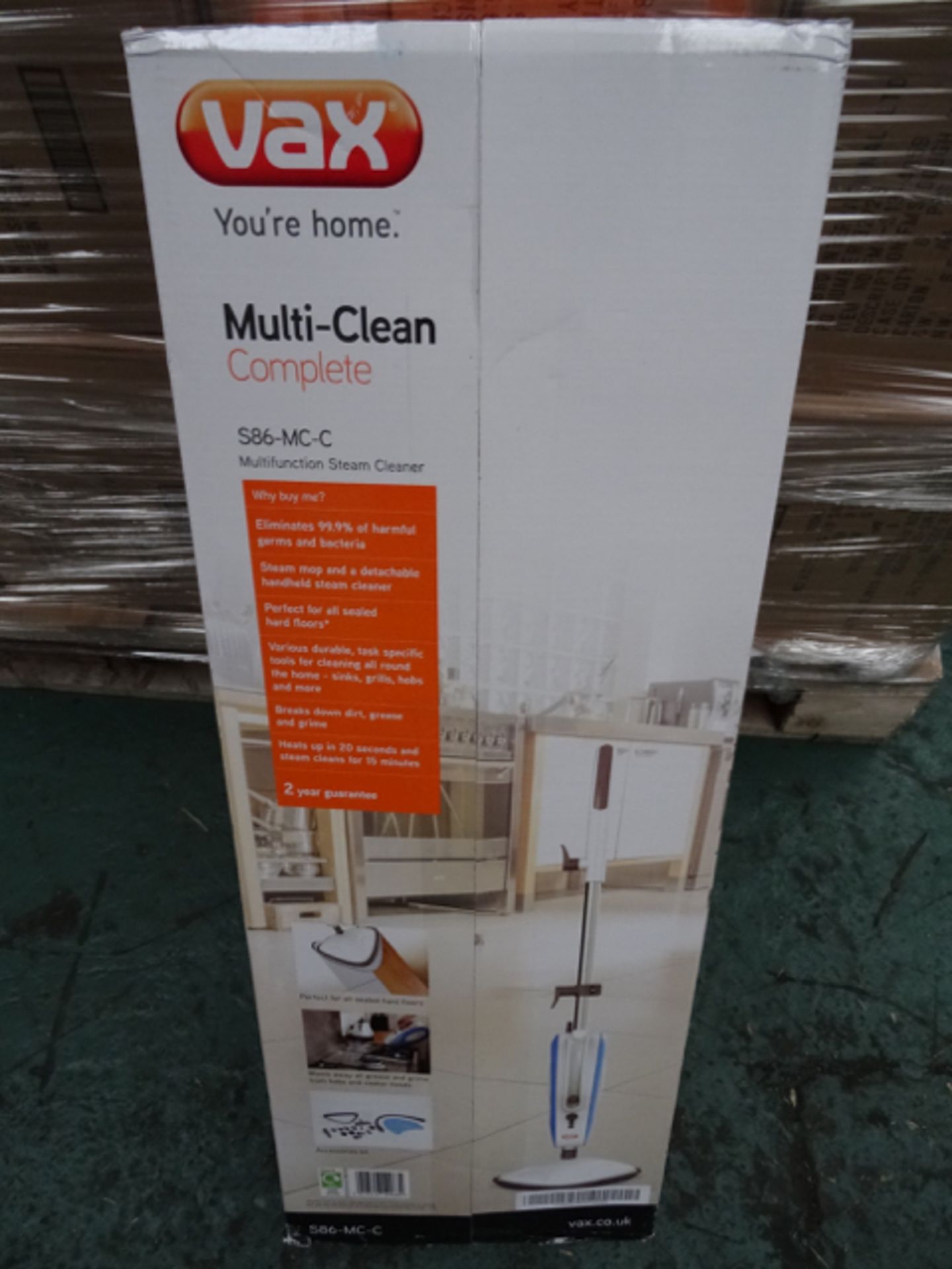 1 x VAX Multi Clean Complete S86-MC-C Multifunction steam cleaner. With accesory kit. RRP £199!