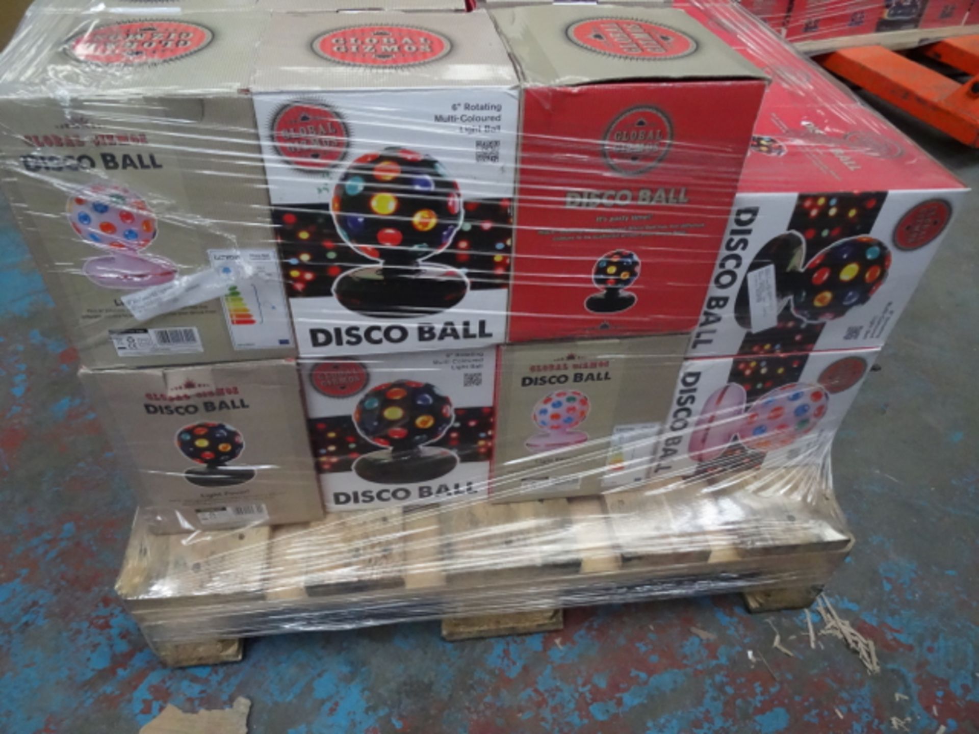 1 x Large High Value (H16) Pallet To contain approx 48 x Global Gizmos 6 Inch Rotating Disco - Image 3 of 4