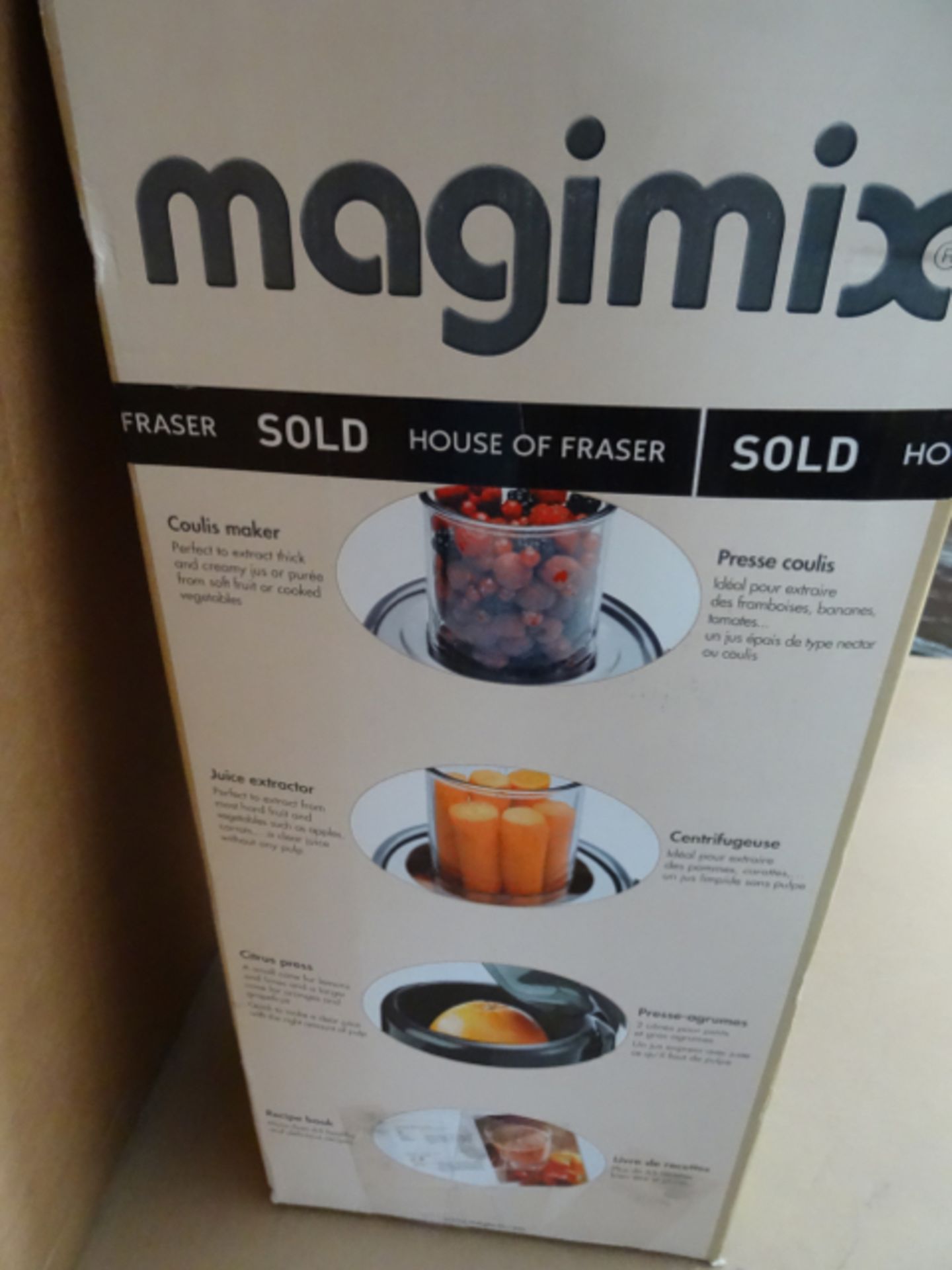 1 x Magimix Le Duo Plus XL Juice Extractor. The Le Duo Plus XL juice extractor, citrus press and - Image 2 of 3