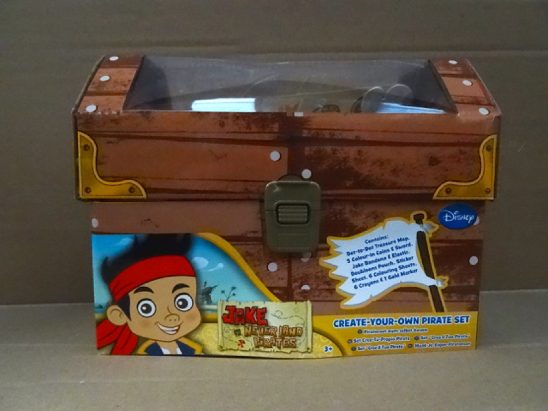1 x Pallet to contain 240 x Disney Jake the Neverland Pirate Create Your Own Pirate Set. RRP £20 - Bild 2 aus 4