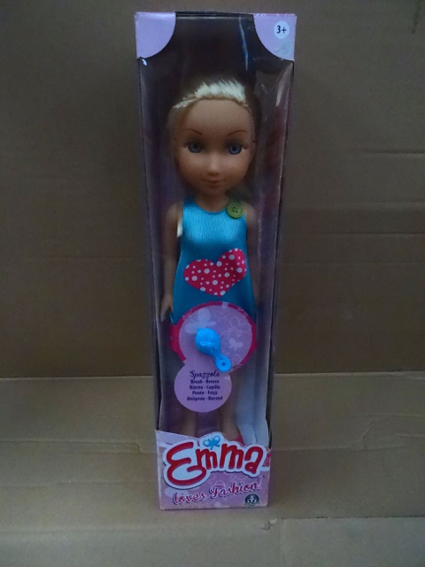 12 x Emma Loves Fashion Large Doll Set. RRP £32.99 Each! Total RRP Value £395.88! Brand new and