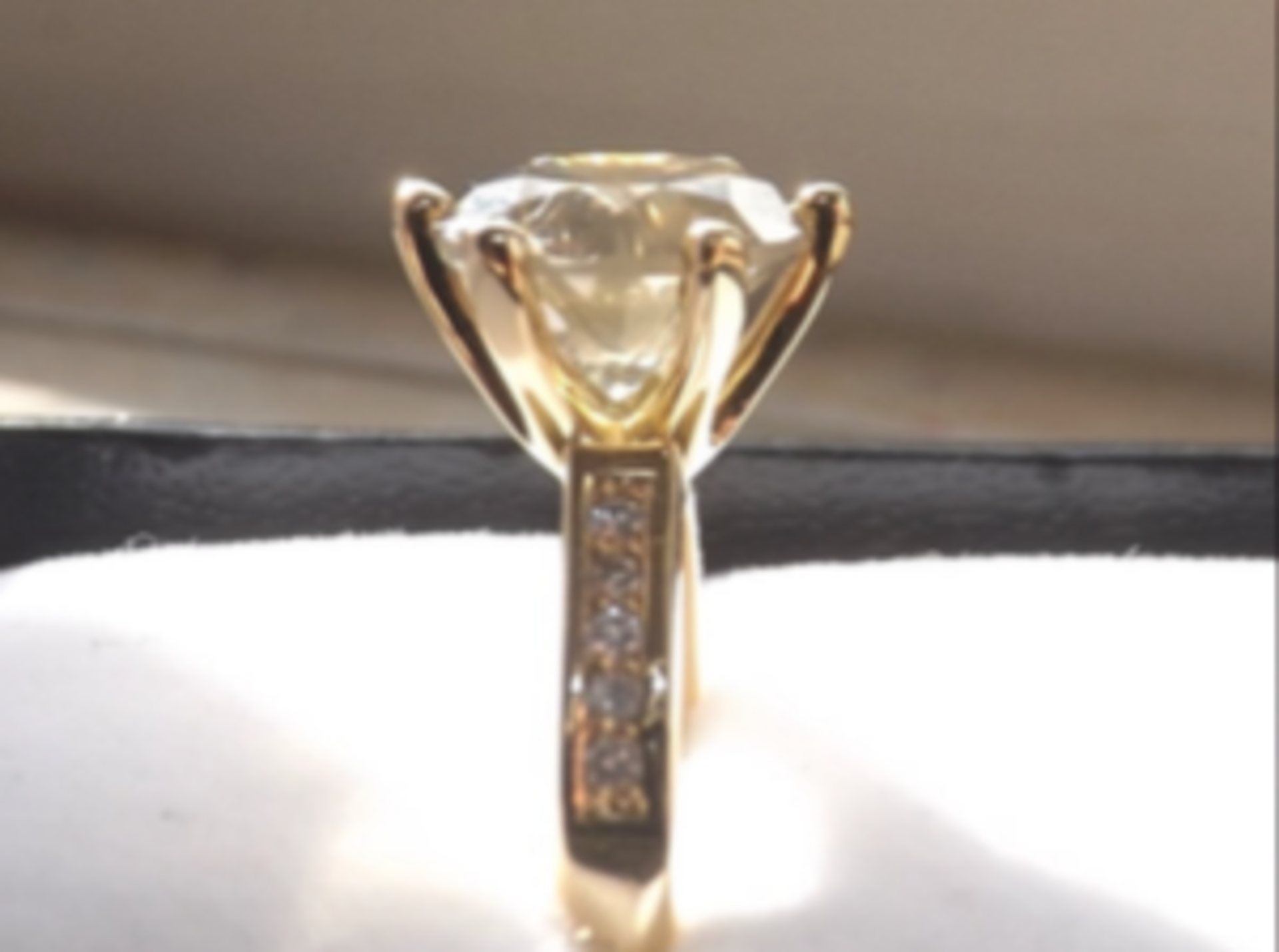 3ct Round Brilliant Cut Diamond set in 18ct gold band - Image 6 of 6