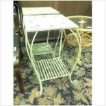 Metal Garden Table  2 x 2 x 3