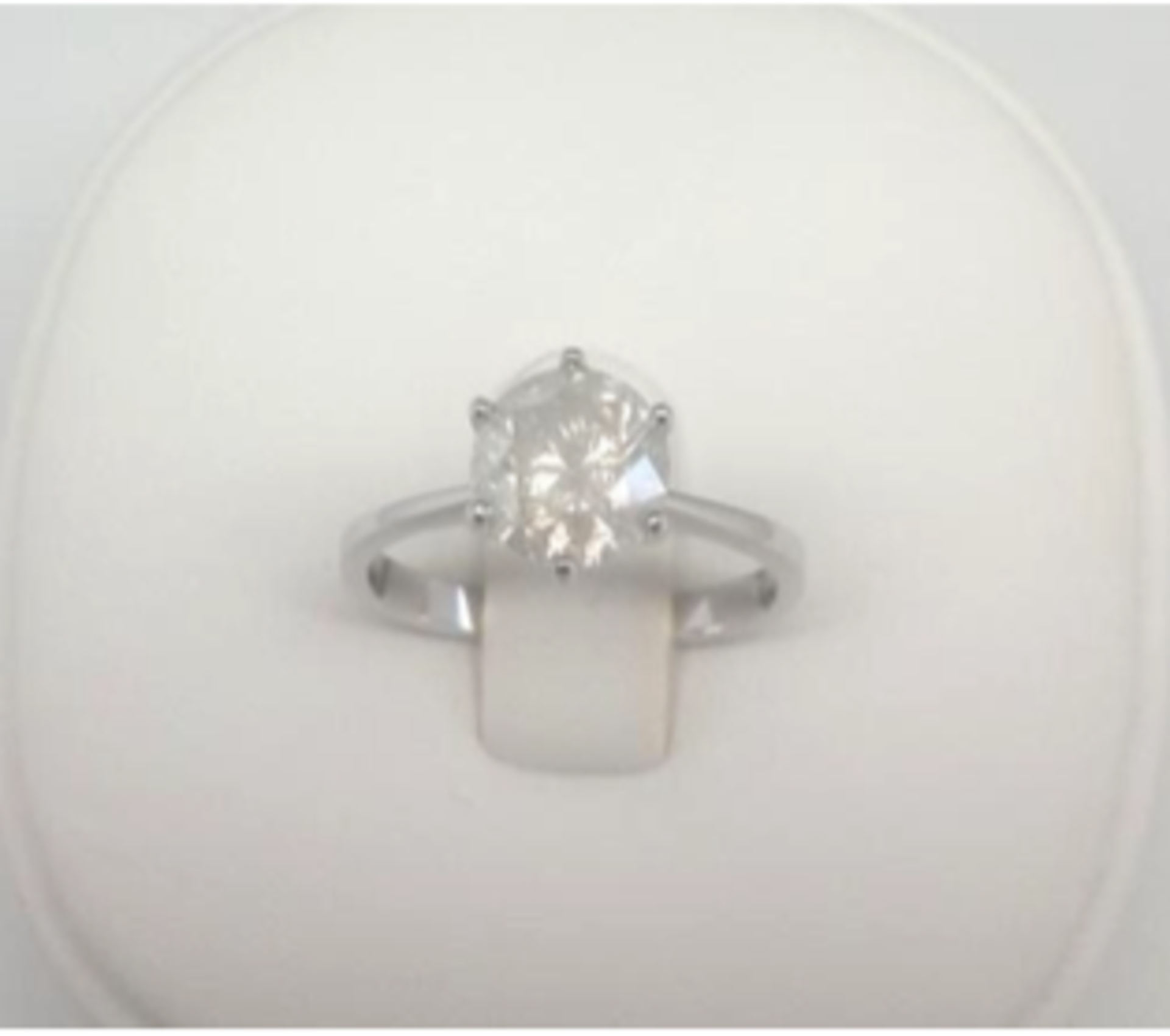 1.5ct G/H in colour, I3 Clarity, Diamond set in 9ct White Gold Band