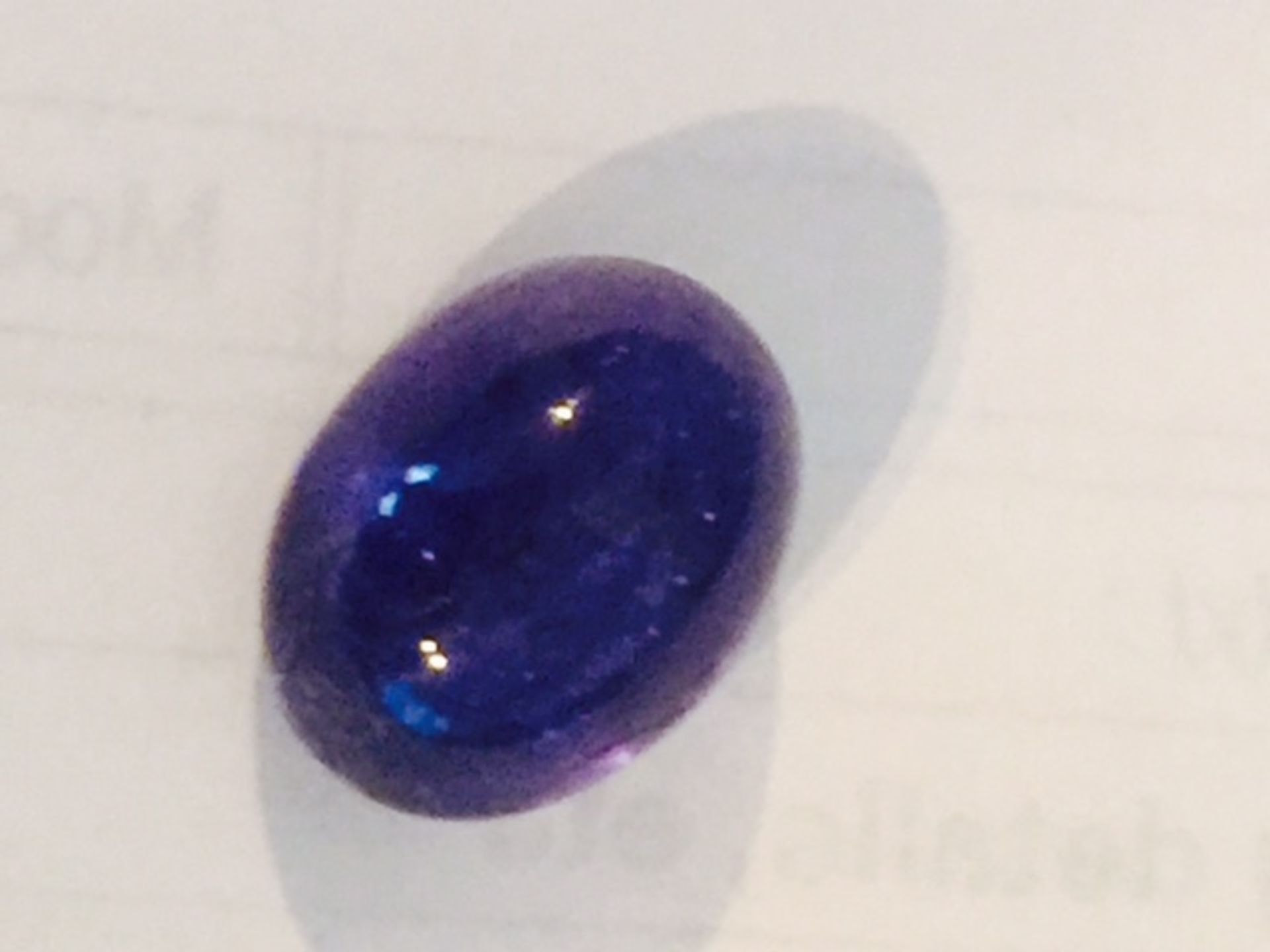 17.19ct Purple Tanzanite Gemstone