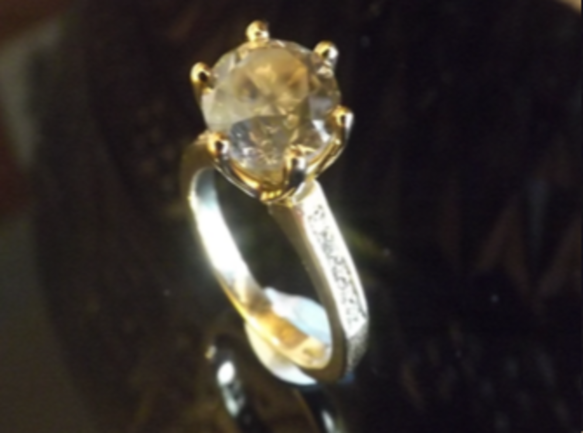 3ct Round Brilliant Cut Diamond set in 18ct gold band - Image 3 of 6